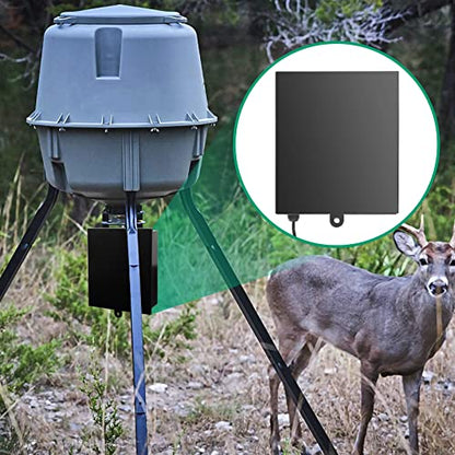 Briidea Battery Box Apply to Deer Feeders, Door Openers or Vehicular Swing Gates, Durable and Weatherproof - style: 12V