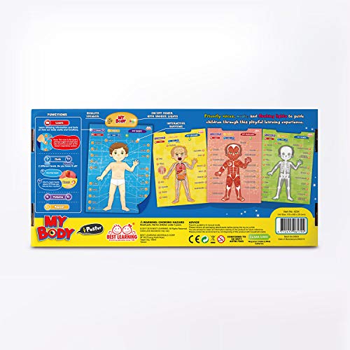 BEST LEARNING i-Poster My Body - Interactive Talking Human Anatomy Toy - style: My Body