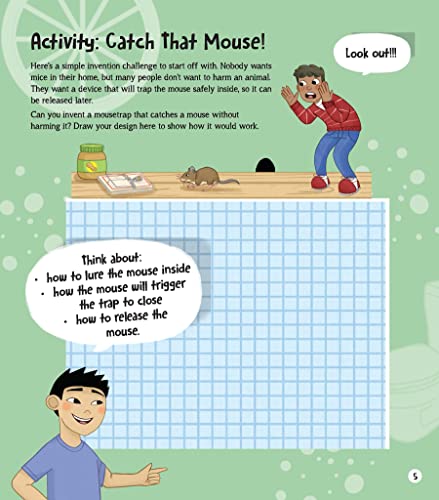 I Can Be an Awesome Inventor: Fun STEM Activities for Kids (Dover Science For Kids)