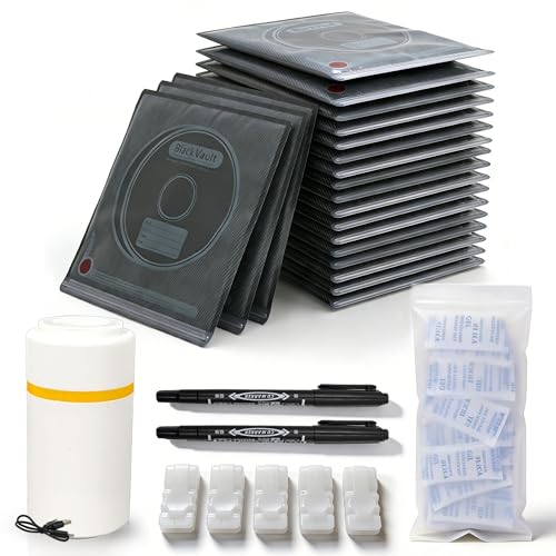 xcivi 20 Pack Lightproof Vacuum Filament Storage Bags Kit with Auto Pump