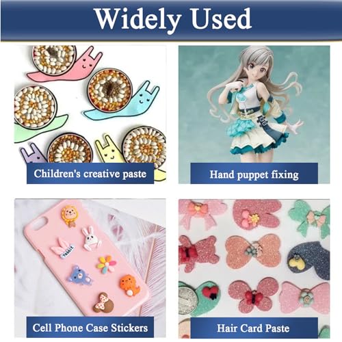 LMJIA Sticky Tack for Wall Hanging (0.31"*0.51"-100 Pcs) — Removable Poster Putty & Mounting Putty, Double-Sided Adhesive Dots for Damage-Free Decor, Balloons & Crafts - size: 0.31" X 0.51"