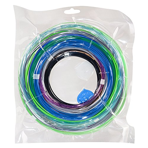 28 Most Popular Beautiful Colors PLA 3D Pen Filament Refills Packed,Each Color 10feet, Total 280ft - color: Pla 28 Colors