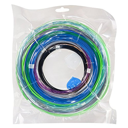 28 Most Popular Beautiful Colors PLA 3D Pen Filament Refills Packed,Each Color 10feet, Total 280ft - color: Pla 28 Colors
