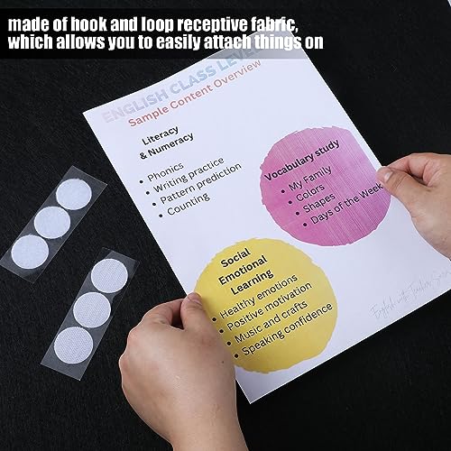 Paterr Trifold Display Board, Hook and Loop Fabric, White, 72 x 36 Inch - color: White
