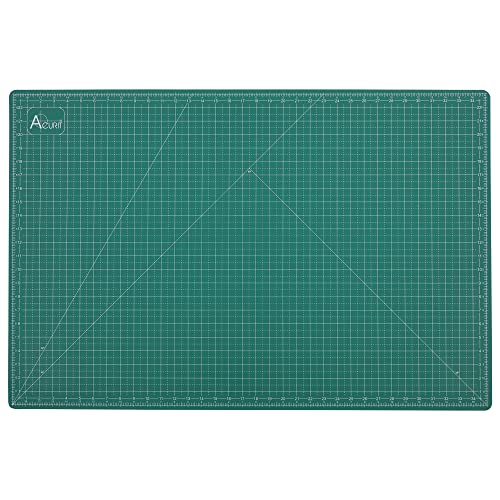 Acurit Self-Healing Cutting Mats - Self-Healing Craft Mats for Cutting, Measurements, Studios, Design, & More! - [Green - 24x36"] - color: Green, size: 24x36
