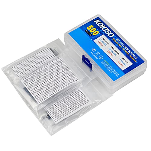 15 Values SMD diode 20 Values SMD Transistor 15 Values SMD MOS Kit