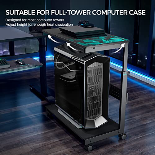 EUREKA ERGONOMIC PC Stand Height Adjustable Black - color: Black