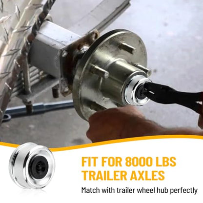 4 Sets Trailer Hub Wheel Bearing Kit 25580/25520 02475/02420 - size: 25580 02475-Set of 4