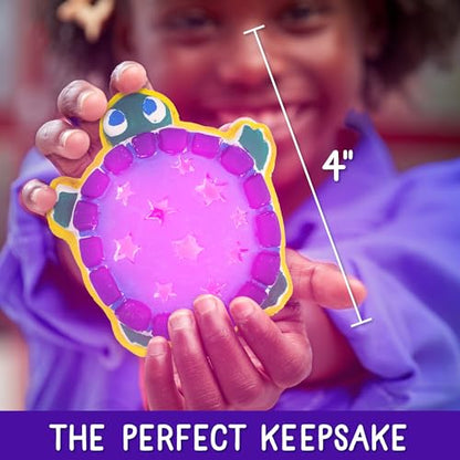 Creative Roots Paint Your Own Stepping Stone Kit, Mini Light Up Turtle - style: Light Up Turtle