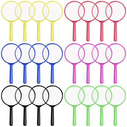 24Pcs Colorful Kids Magnifying Glasses, Mini Hand Lens - size: 24pcs