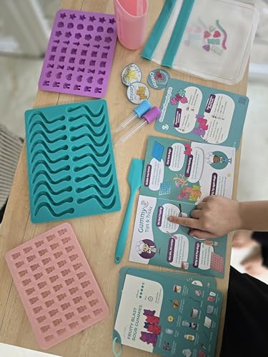Tovla Jr. Kids Gummy Making Kit | Real Reusable Candy Science | Ages 6-12 - style: Gummy Making Kit