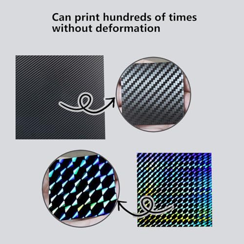 for Adventurer 5M Pro/AD5X 3D Printer Build Plate PET and H1H Bed - color: Multicolor