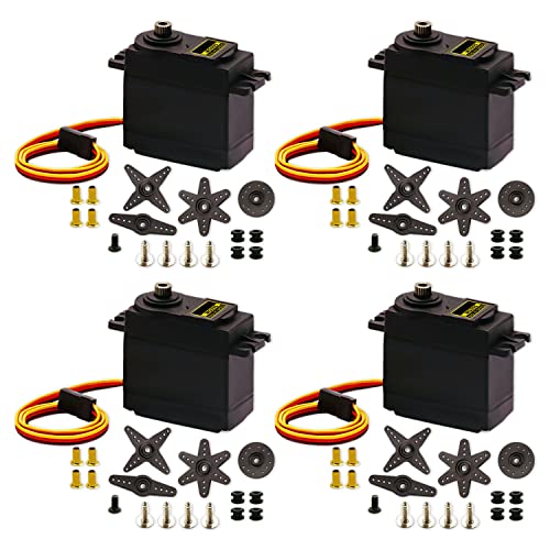 MG995 Servo Motor 4Pack 55g Metal Gear - style: 4PCS MG995