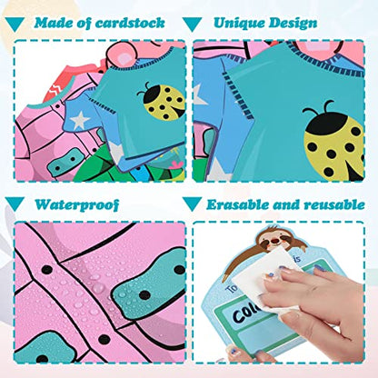 Spakon 103 Pieces Weather Chart Bulletin Board Set for Classroom Dress Weather Chart for Preschool Decoration Seasonal Bulletin Board Cutout Set for 100th Day of School Wall Decor (Cute Style) - style: Cute Style