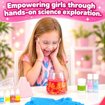 Butterfly EduFields 150+ Experiments Girls Science Kit for Kids Ages 8-12 - style: Girl Science Kit 8+