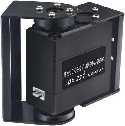 LewanSoul LDX-227 Full Metal Gear Standard Digital Servo with 17kg High Torque Dual Ball Bearing for Robot(Control Angle 270) - size: Control Angle 270°