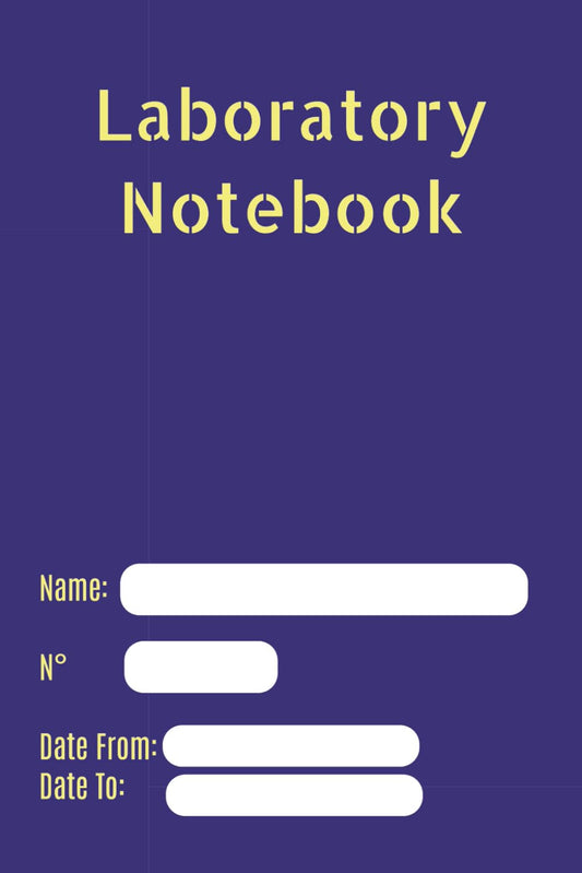 Laboratory notebook: or recording experiments and observations in chemistry, biology, physics, analytical chemistry, pharmaceutical analysis, ... 150-page notebook in a convenient 6×9 format.