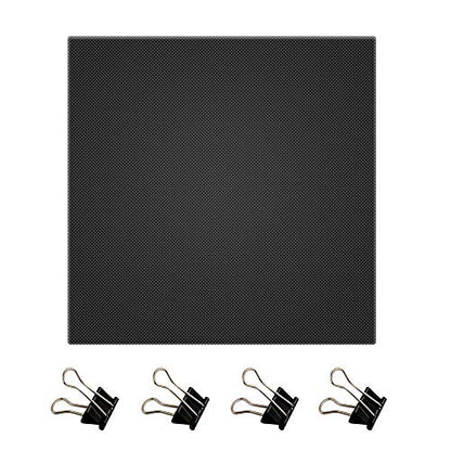Platform Heated Bed 220x220x4mm Build Surface Glass Upgraded Build Plate with 4pcs Clips for 3D Printer (220x220mm) - size: L*W*H:220x220x4mm