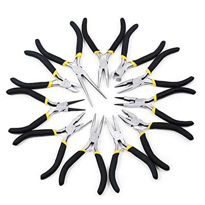 Diagonal Cutting Pliers 4 Inch Mini Diagonal Nippers Beading Pliers for Jewelry Making Precision Handcraft DIY Hand Tool - size: Diagonal Cutting