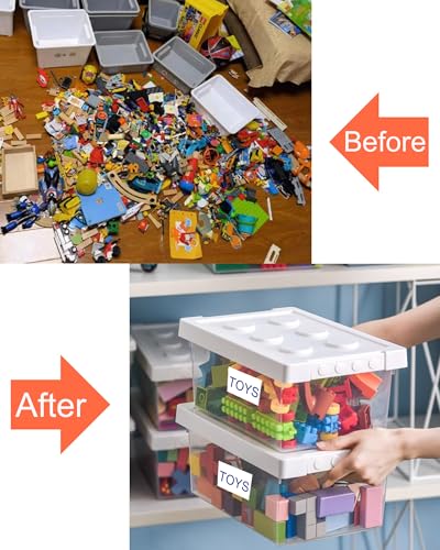 180 PCS Labels for Storage Bins, 2” X 4” Removable Labels for Storage Bins - size: 2''x4'' 180 Pcs