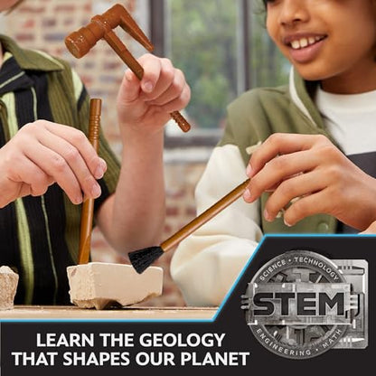 STAR WARS The Armorer Gemstone Dig, Reveal 8 Real Gemstones Inside The Armorer's Helmet, Including Amethyst, Quartz, Red Agate, Toys, Science Kits for Kids Age 8-12, Excavation Toys - color: Gem Dig Kit