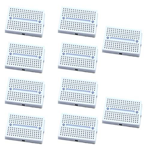Mini Breadboard 170 Tie-Points 10Pcs