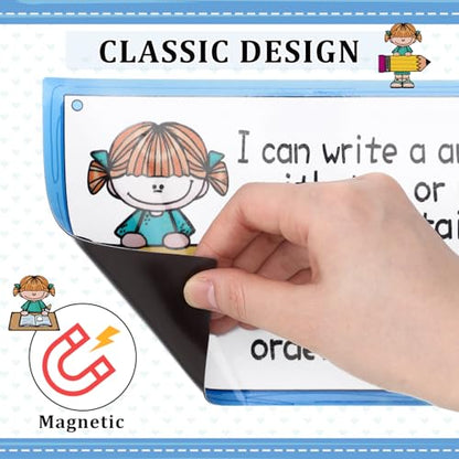 Feifeiya 12 Pcs Magnetic Objectives Classroom Organization for Teachers