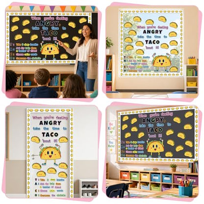 party greeting Taco Mexico Bulletin Board Set for Back to School Decoration - style: Taco