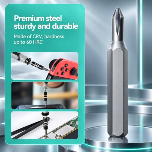 LIFEGOO Precision Screwdriver Set, 130-in-1 Electronics Repair Tool Kit with 120 Bits, Magnetic Screwdriver Kit with Flexible Shaft and Built-In Parts Box for iPhone, Laptop, PC, Xbox, Switch, Watch - color: Black, size: 130 in 1