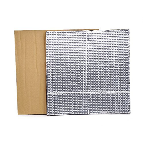 FYSETC 2pcs 3D Printer Insulation Heated Bed Lightweight Foam Foil: 12" x 12" x 0.3" CR10 Build Plate Insulation Mat Self-Adhesive Hotbed Thermal Pad for CR-10/ 10S/ Ender 3 Max Reprap Taz6-300mm