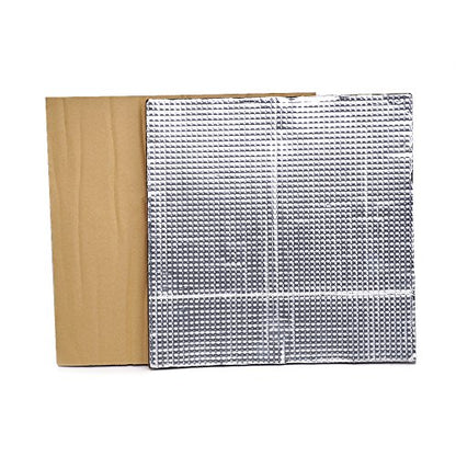 FYSETC 2pcs 3D Printer Insulation Heated Bed Lightweight Foam Foil: 12" x 12" x 0.3" CR10 Build Plate Insulation Mat Self-Adhesive Hotbed Thermal Pad for CR-10/ 10S/ Ender 3 Max Reprap Taz6-300mm
