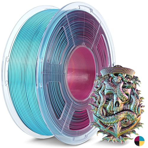 JAYO Silk Quad Color PLA 3D Printer Filament 1.75mm, 1.1kg - color: Silk Quad Red Yellow Green Black, size: 1.1KG