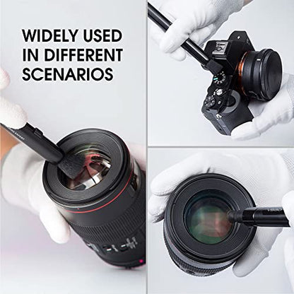 VSGO Lens Cleaning Pen with Power Switch and 2 Replaceable Carbon Tips