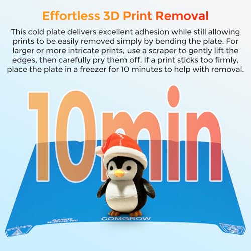 Comgrow ArcticGrip Aurora Build Plate 235x235mm for Ender 3 Series - style: Cold 235x235mm