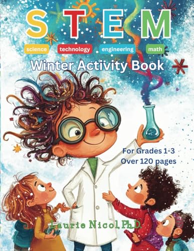 STEM Winter Activity Book: Science, Technology, Engineering and Math Workbook
