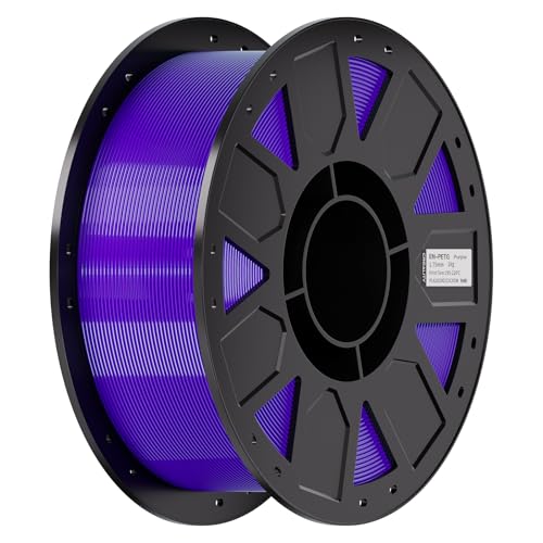 Creality PETG Filament 1.75mm, 3D Printer Filament 1KG, Purple, 1-Pack - color: Purple, size: 1kg