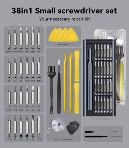 AXTH 25in1 Pro Precision Screwdriver with Pry Set, Small Repair Tool