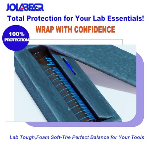 JOLABEAR 1000 mL Glass Graduated Cylinder, Anti-Tip Ring, 3.3 Borosilicate - size: 1000ml-1pcs