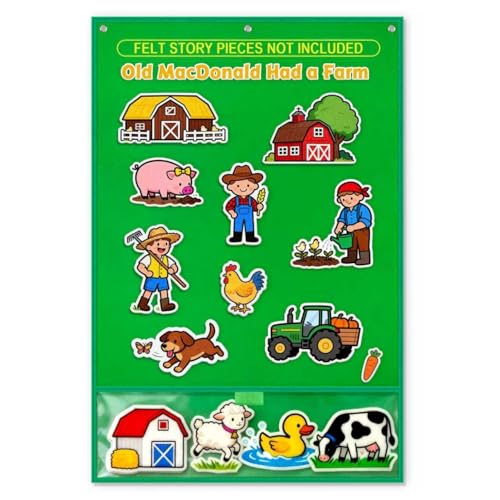 AKAYOK Felt Board for Toddlers, 24"x36" Felt Board for Wall | Includes 30 Self Adhesive Dots Perfect for Learning, Organization, and Creative Play | Classroom Must Haves School Supplies for Teachers - color: Green