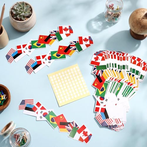 Containlol 118ft Bulletin Board Border Classroom Border, International Flag - style: International Flag