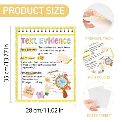 RUBOAOA Reading Strategies Posters, Boho Classroom Bulletin Board Decor - color: Reading Strategies