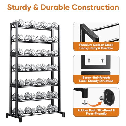 POKIPO 3D Printer Filament Storage Rack 7-Tier, Multi-Layer Filament Rack