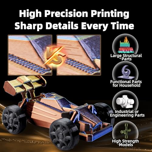 IdeaFormer-3D 2Pcs 0.4mm P2S H2S H2D Hotend, Detachable Hardened Steel Nozzle Print Head Hotend Extruder Kit for Bambu Lab P2S/H2S/H2D/H2D Combo/A1/Mini 3D Printer Accessories - style: 2Pcs 0.4mm H2D H2S Hotend
