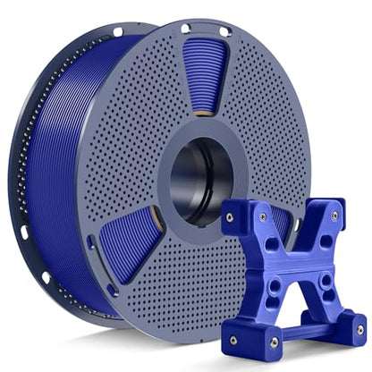 PETG Filament 1.75mm, Ultra Tough, Heat Optimized, Odorless, 1kg(2.2lbs) SUNLU PETG 3D Printer Filament, Dimensional Accuracy +/- 0.02mm, Blue - color: 1kg - Blue