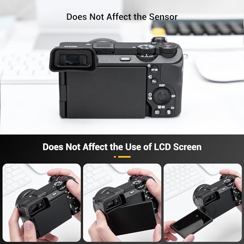 Kiwifotos Long Soft FDA-EP20 Eyecup Eye Cup Eyepiece for Sony A6700 Camera - size: Sony FDA-EP20 Replacement