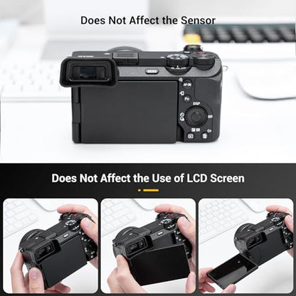 Kiwifotos Long Soft FDA-EP20 Eyecup Eye Cup Eyepiece for Sony A6700 Camera - size: Sony FDA-EP20 Replacement