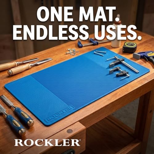 Rockler Silicone Glue Mat 15" x 30" Heat Resistant Silicone Project Mat - size: 30" x 15"