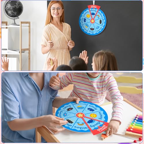 Marspark Weather Wheel, Educational and Learning Activities for Kids - style: Weather