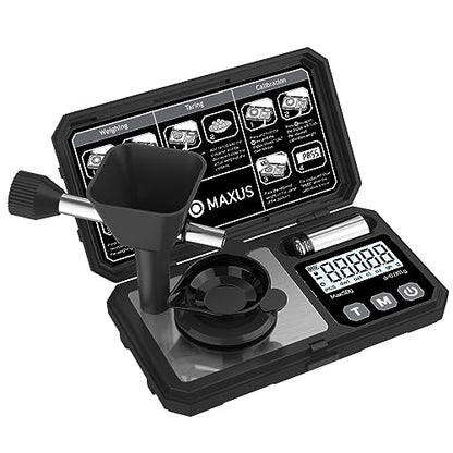 MAXUS Digital Milligram Scale, 50g x 0.001g, 50g Calibration Weight