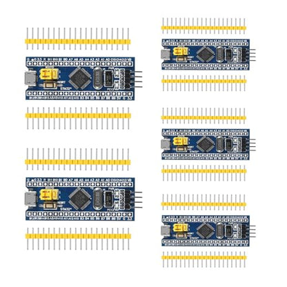 5PCS STM32F103C6T6 ARM STM32 Minimum System Development Learning Board Module - size: 5PCS